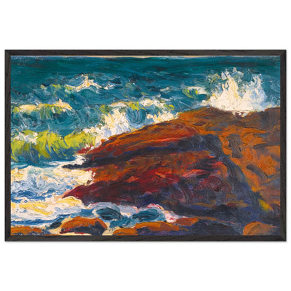 Seascape by Irish Artist Roderic O'Conor Art Print – view 7 | Buy Irish Art