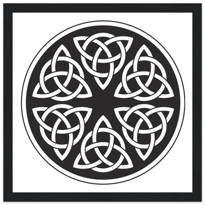 Celtic Knot Framed Art Print – view 11 | Buy Irish Art