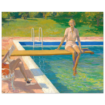Viscountess, Palm Springs by John Lavery Art Print 40x50 cm / 16x20″ – view 9 | Buy Irish Art