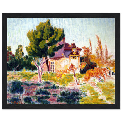 La Rose du Ciel, Cassis - Roderic O'Conor Art Print 40x50 cm / 16x20″ – room setting display | Buy Irish Art