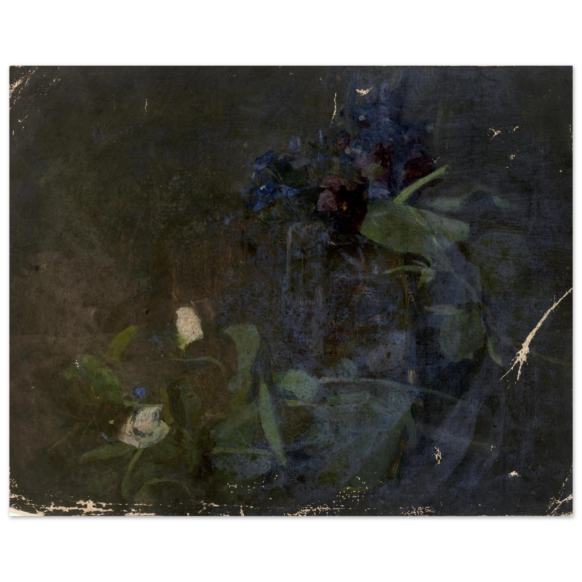 Impression of Flower Arrangement By Clare Marsh Art Print – framed print close-up | Buy Irish Art