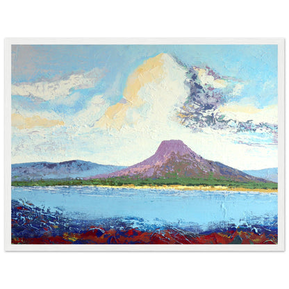 Antrim Coast – Semi-Abstract Contemporary Landscape Art Print by Ó Maoláin – view 9 | Buy Irish Art