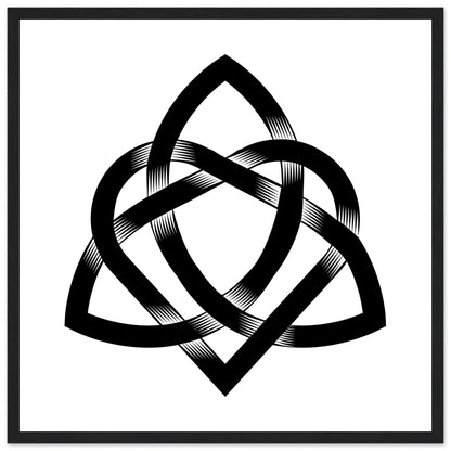 Celtic Heart Knot Art Print – detail view | Buy Irish Art