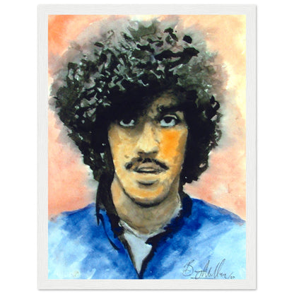 Phil Lynott Thin Lizzy Framed Wall Art Print by Irish Artist – view 9 | Buy Irish Art