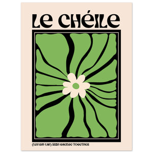 Le Chéile - Together Print, As Gaeilge, Phrase, Irish Language Prints