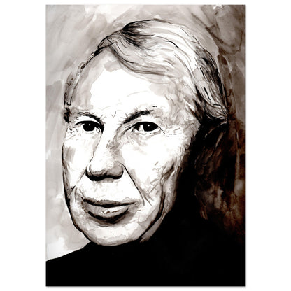 Louis le Brocquy Portrait Art Print by Ó Maoláin – view 12 | Buy Irish Art