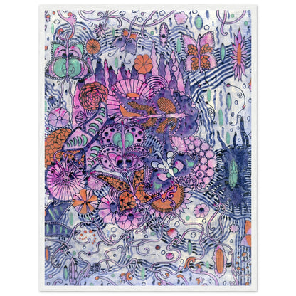 Butterfly Textile Design by Harry Clarke Framed Wall Art Print – view 11 | Buy Irish Art