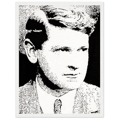 Michael Collins Art Print by Ó Maoláin – room setting display | Buy Irish Art