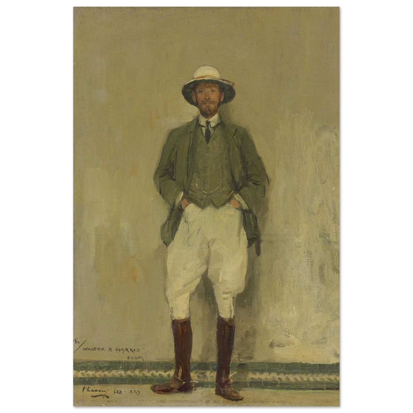 Portrait of Walter B. Harris (1906) – Lavery | Collector’s Edition – view 10 | Buy Irish Art