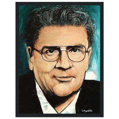 John Hume - Portrait of Peace - Framed Wall Art Print by Irish Artist – Irish wall art print | Buy Irish Art