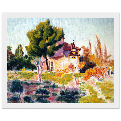 La Rose du Ciel, Cassis - Roderic O'Conor Art Print 40x50 cm / 16x20″ – detail view | Buy Irish Art