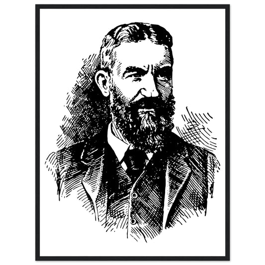 George Bernad Shaw Print – framed print close-up | Buy Irish Art