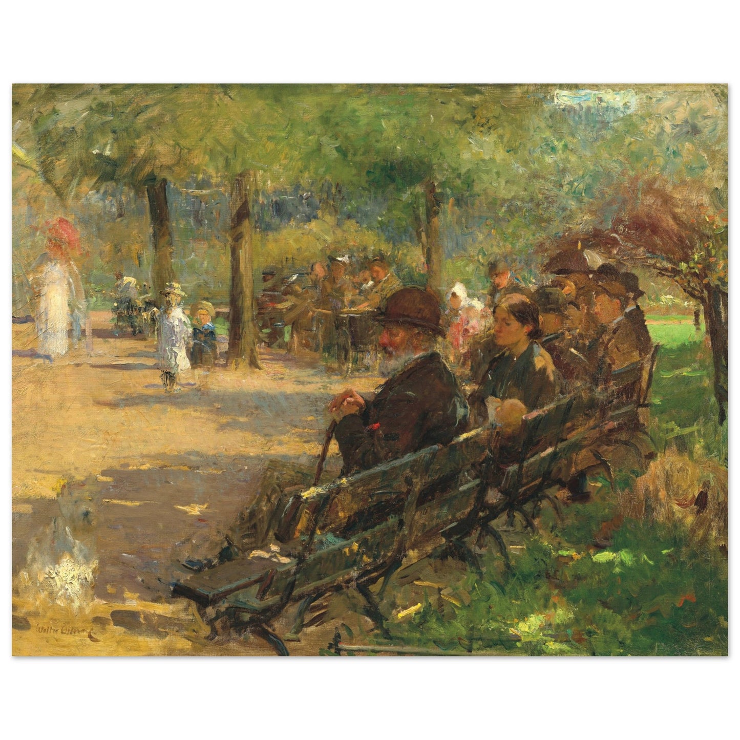 St Stephen’s Green - Walter Osborne Art Print 40x50 cm / 16x20″ – view 9 | Buy Irish Art