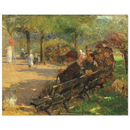 St Stephen’s Green - Walter Osborne Art Print 40x50 cm / 16x20″ – view 9 | Buy Irish Art