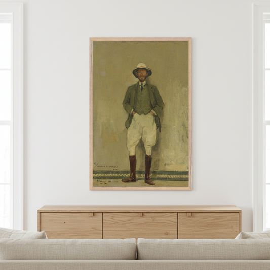 Portrait of Walter B. Harris (1906) – Lavery | Collector’s Edition – Irish gift | Buy Irish Art