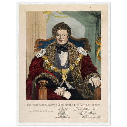 Daniel O’Connell Lord Mayor of Dublin Irish Framed Art Print – view 8 | Buy Irish Art