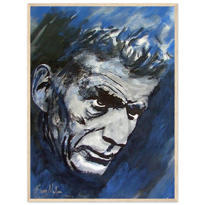 Samuel Beckett Irish Writer Framed Art Print by Irish Artist – view 9 | Buy Irish Art