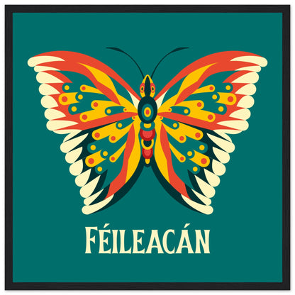 Féileacán - Butterfly Irish Language Print – view 8 | Buy Irish Art