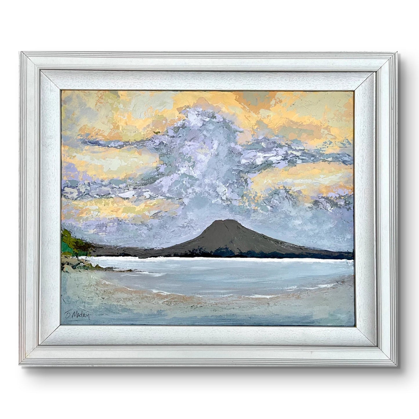 Dawn Sky Antrim Coast Original Painting