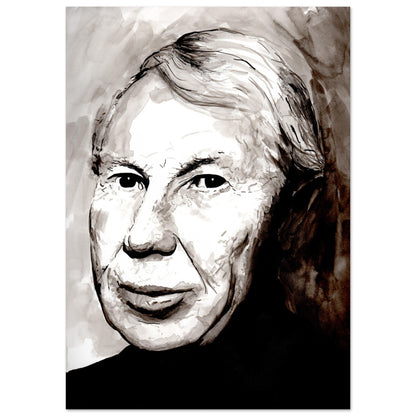 Louis le Brocquy Portrait Art Print by Ó Maoláin – view 13 | Buy Irish Art