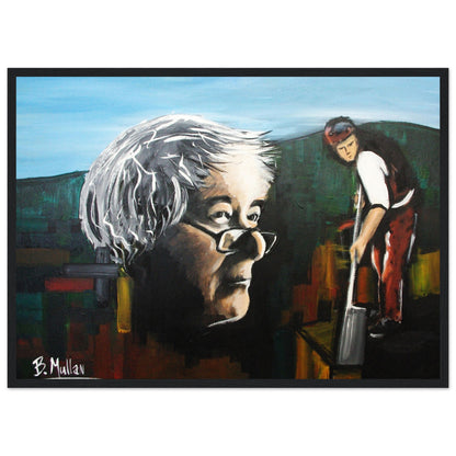 Seamus Heaney Irish Writer Framed Art Print – view 10 | Buy Irish Art