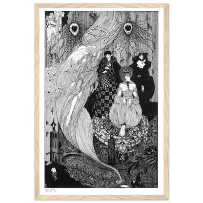 Down to the Central Earth, his Proper Scene - Framed Print by Harry Clarke  Description: – view 6 | Buy Irish Art