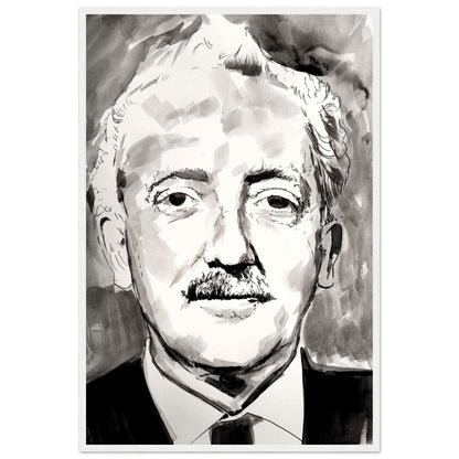Sean Ó Riada Framed Art Print by Irish Artist – room setting display | Buy Irish Art