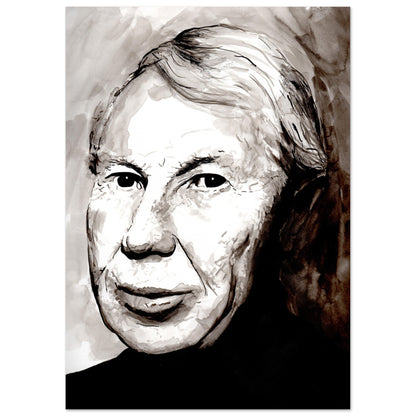 Louis le Brocquy Portrait Art Print by Ó Maoláin – view 11 | Buy Irish Art