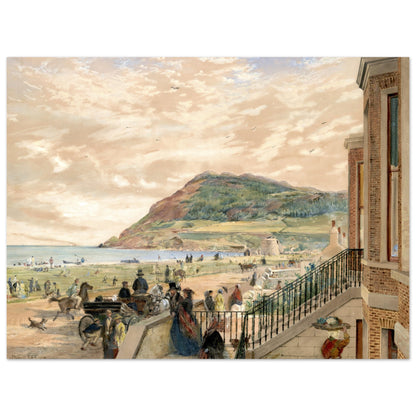 The Seafront at Bray by Erskine Nicol – Irish Art Print – view 21 | Buy Irish Art
