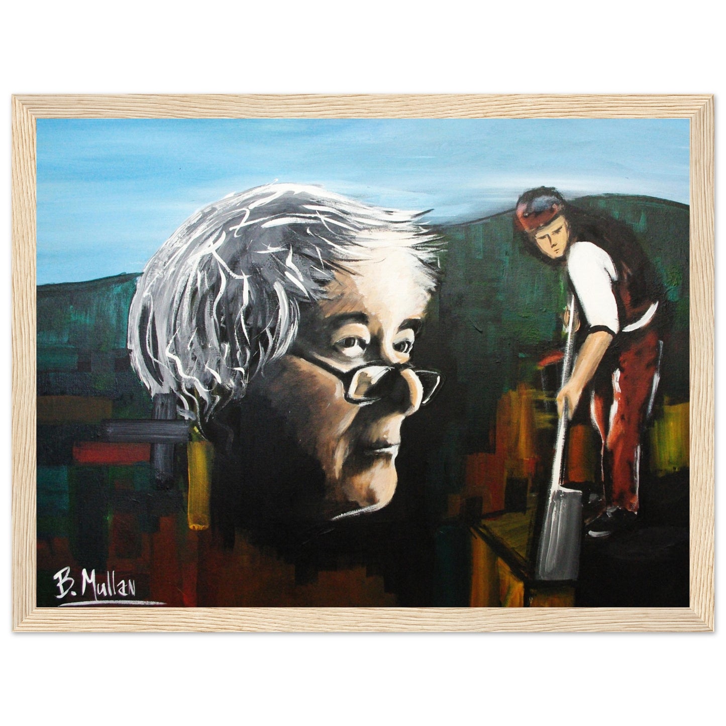 Seamus Heaney Irish Writer Framed Art Print – view 15 | Buy Irish Art