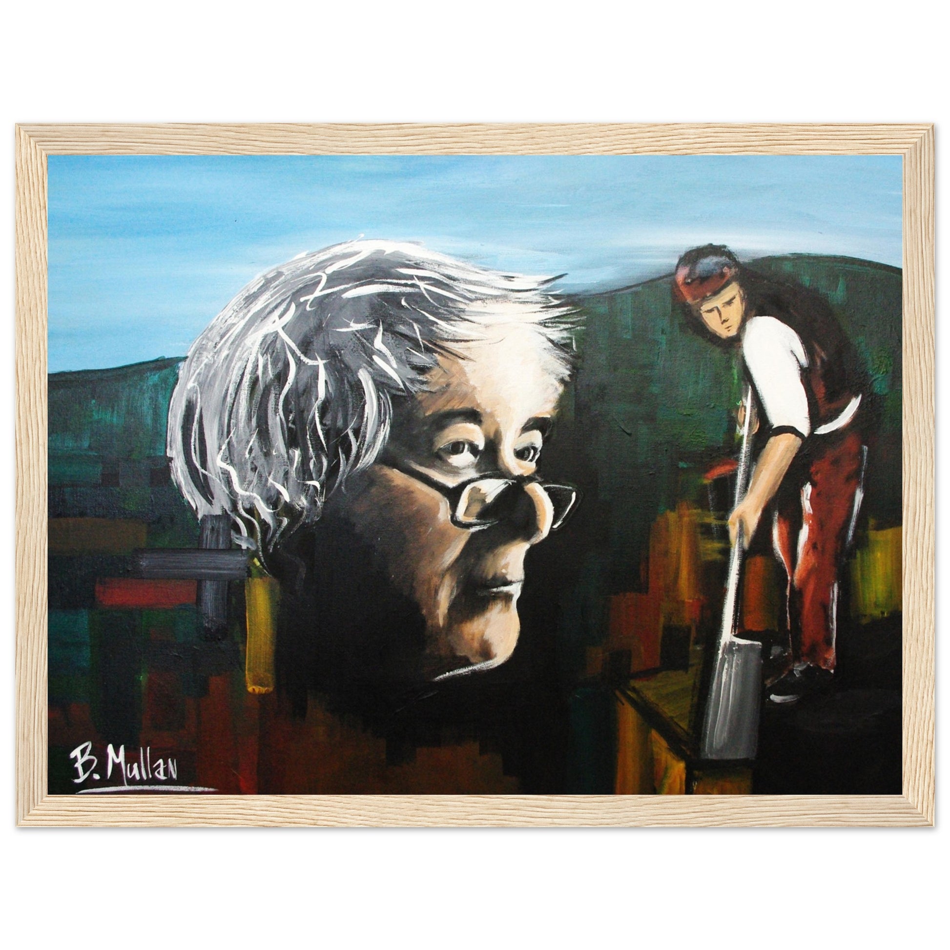 Seamus Heaney Irish Writer Framed Art Print – view 15 | Buy Irish Art