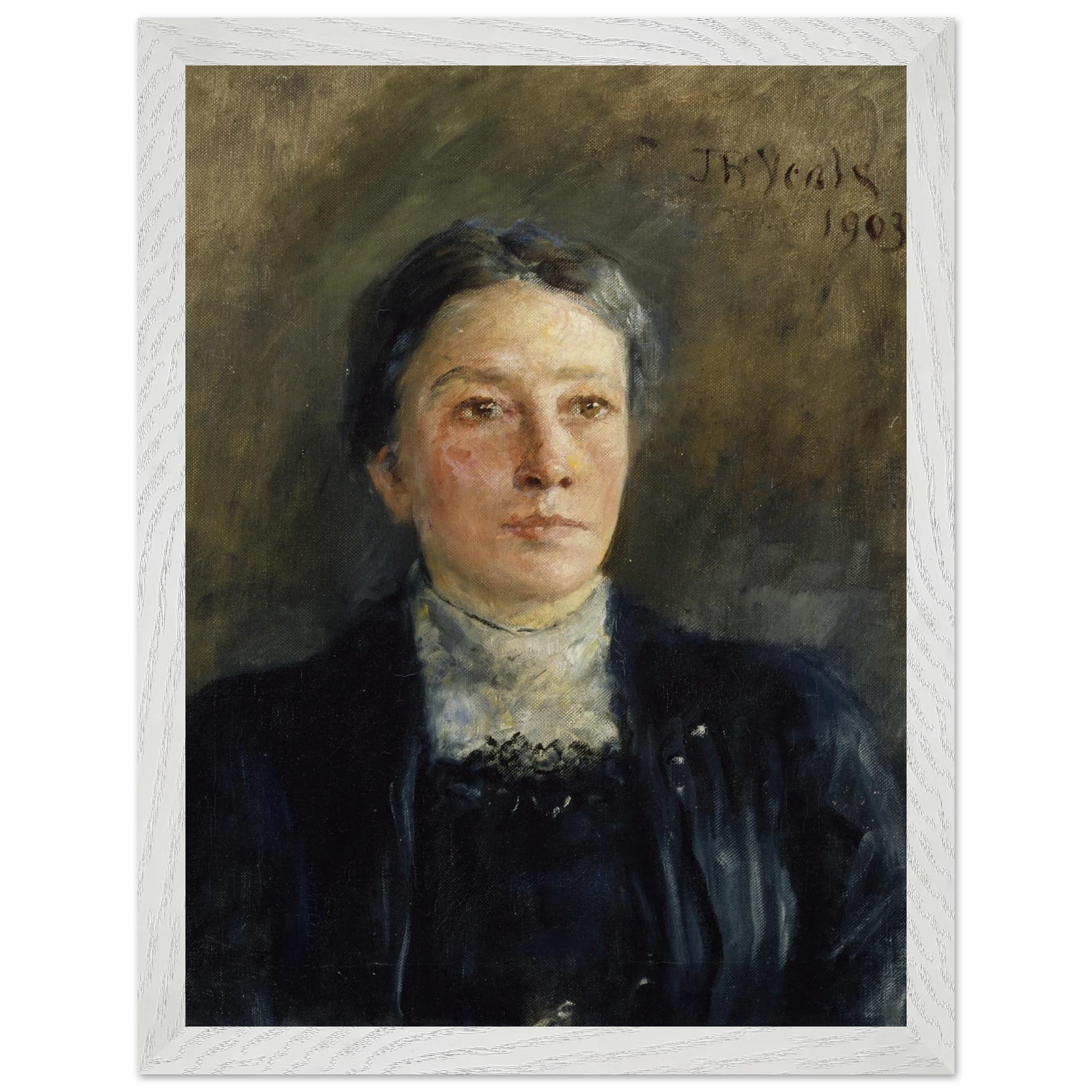 Portrait of Augusta Gregory – Collector’s Edition Fine Art Print – room setting display | Buy Irish Art
