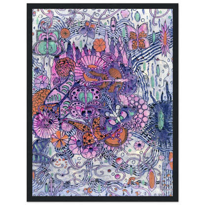 Butterfly Textile Design by Harry Clarke Framed Wall Art Print – view 10 | Buy Irish Art