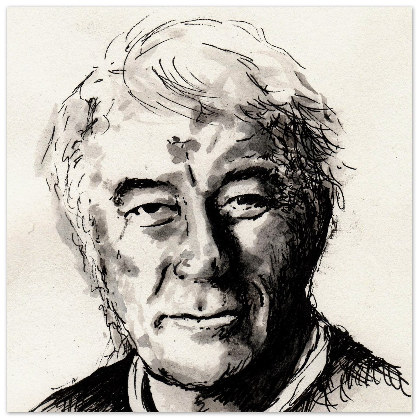 'The Squat Pen' Seamus Heaney Art Print by Ó Maoláin – view 6 | Buy Irish Art