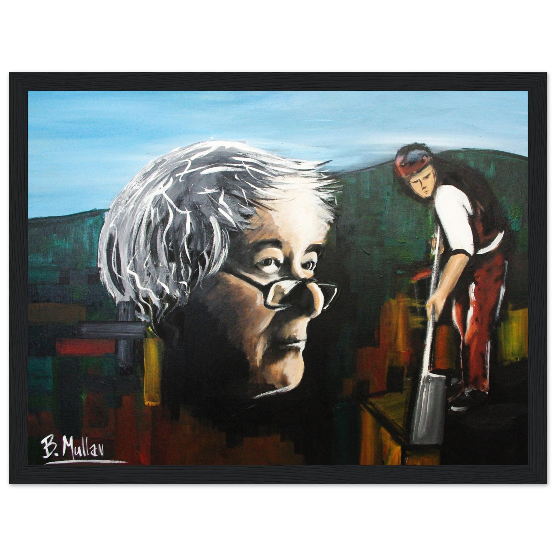 Seamus Heaney Irish Writer Framed Art Print – view 16 | Buy Irish Art