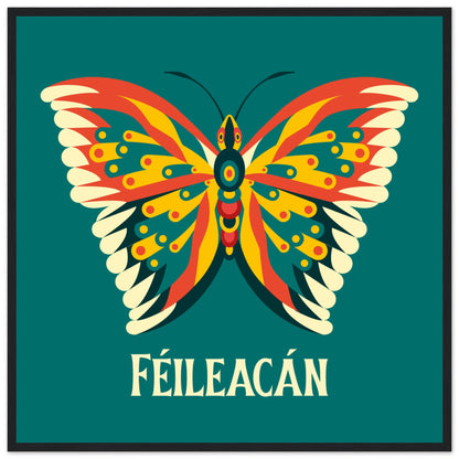Féileacán - Butterfly Irish Language Print – view 6 | Buy Irish Art