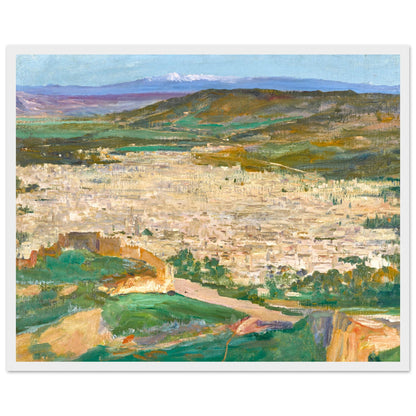 A View of Fez by John Lavery Art Print 40x50 cm / 16x20″ – view 6 | Buy Irish Art