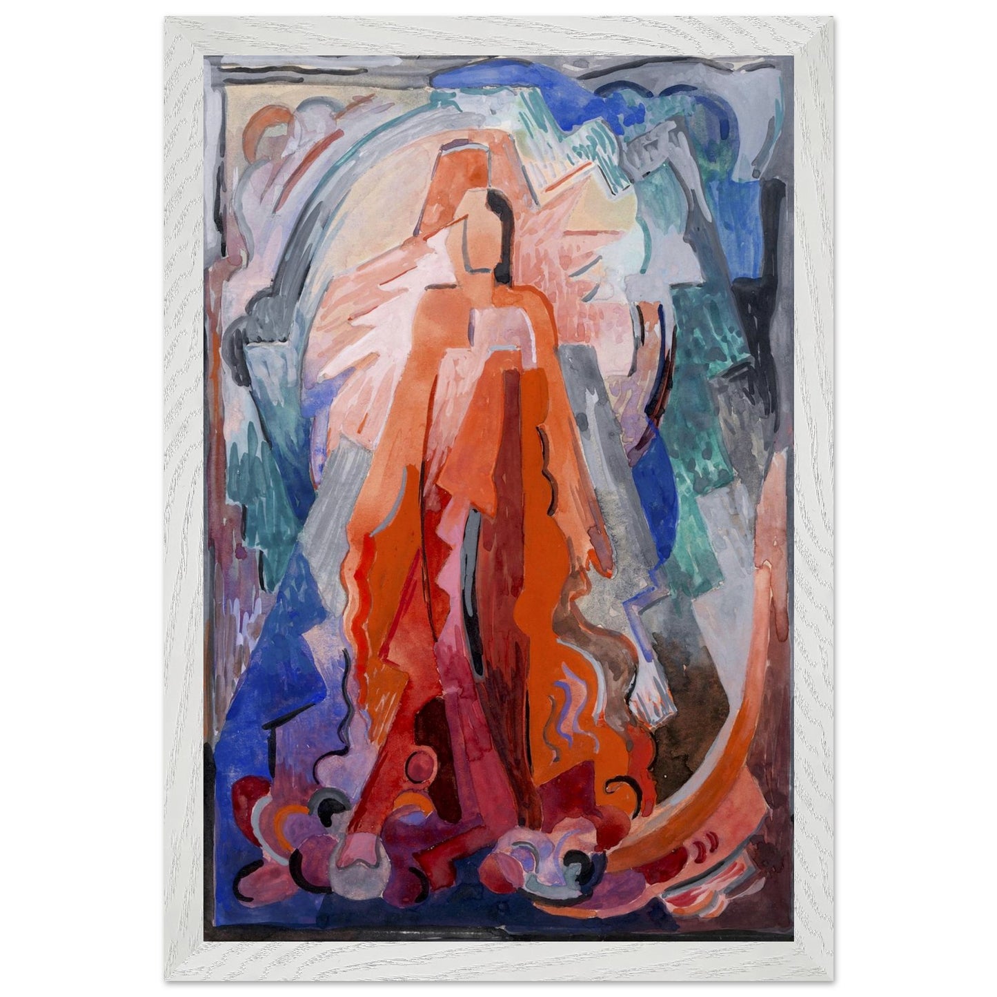 I Have Trodden the Winepress Alone – Irish Art Print by Mainie Jellett – view 28 | Buy Irish Art