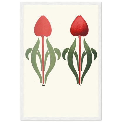 Harmonic Balance of Warm and Cold Colours Art Print by Irish Artist James Ward – room setting display | Buy Irish Art