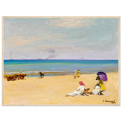 On The Sands by John Lavery Art Print – size comparison view | Buy Irish Art