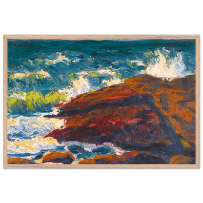 Seascape by Irish Artist Roderic O'Conor Art Print – view 6 | Buy Irish Art