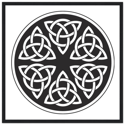 Celtic Knot Framed Art Print – view 10 | Buy Irish Art