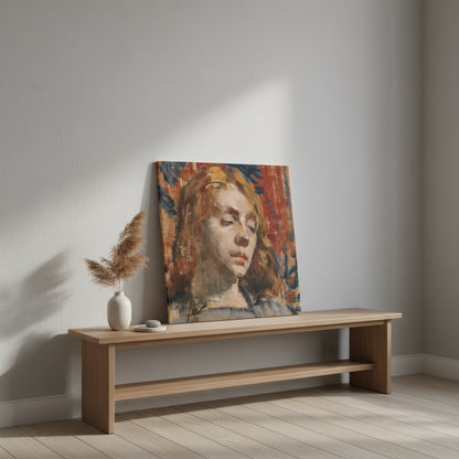 Portrait of Kathleen Behan – Sarah Purser Collector’s Edition Print – view 18 | Buy Irish Art