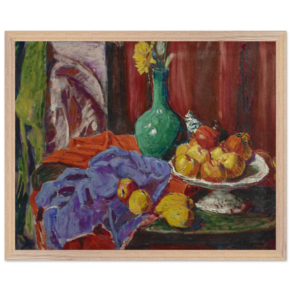 Roderic O’Conor – Still Life of Fruit and Green Vase (1919) Print – view 10 | Buy Irish Art