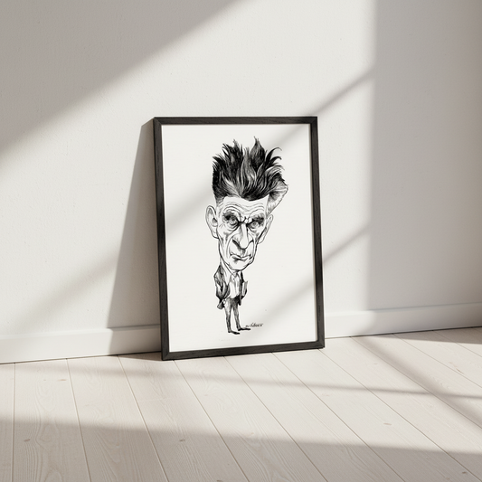 Samuel Beckett (1969) by Edmund Siegfried Valtman - Fine Art Print