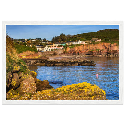 Dunmore East Photographic Landscape Print – size comparison view | Buy Irish Art