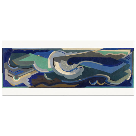 Sea Rhythm (1932) by Mainie Jellett — Irish Modernist Abstract Art Print