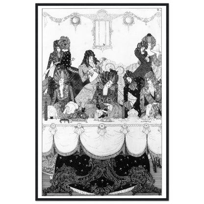 See Fierce Belinda on the Baron Flies by Irish Artist Harry Clarke Art Print – view 8 | Buy Irish Art