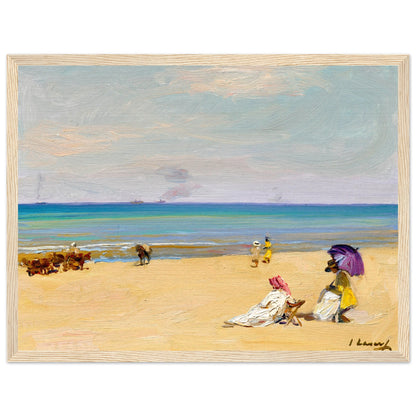 On The Sands by John Lavery Art Print – detail view | Buy Irish Art