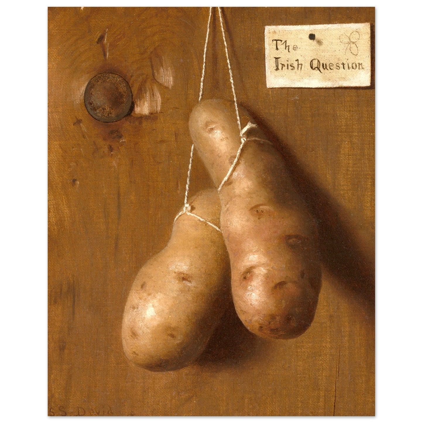 The Irish Question by De Scott Evans Art Print 40x50 cm / 16x20″ – view 8 | Buy Irish Art